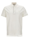 Burberry White Cotton Polo Shirt Burberry