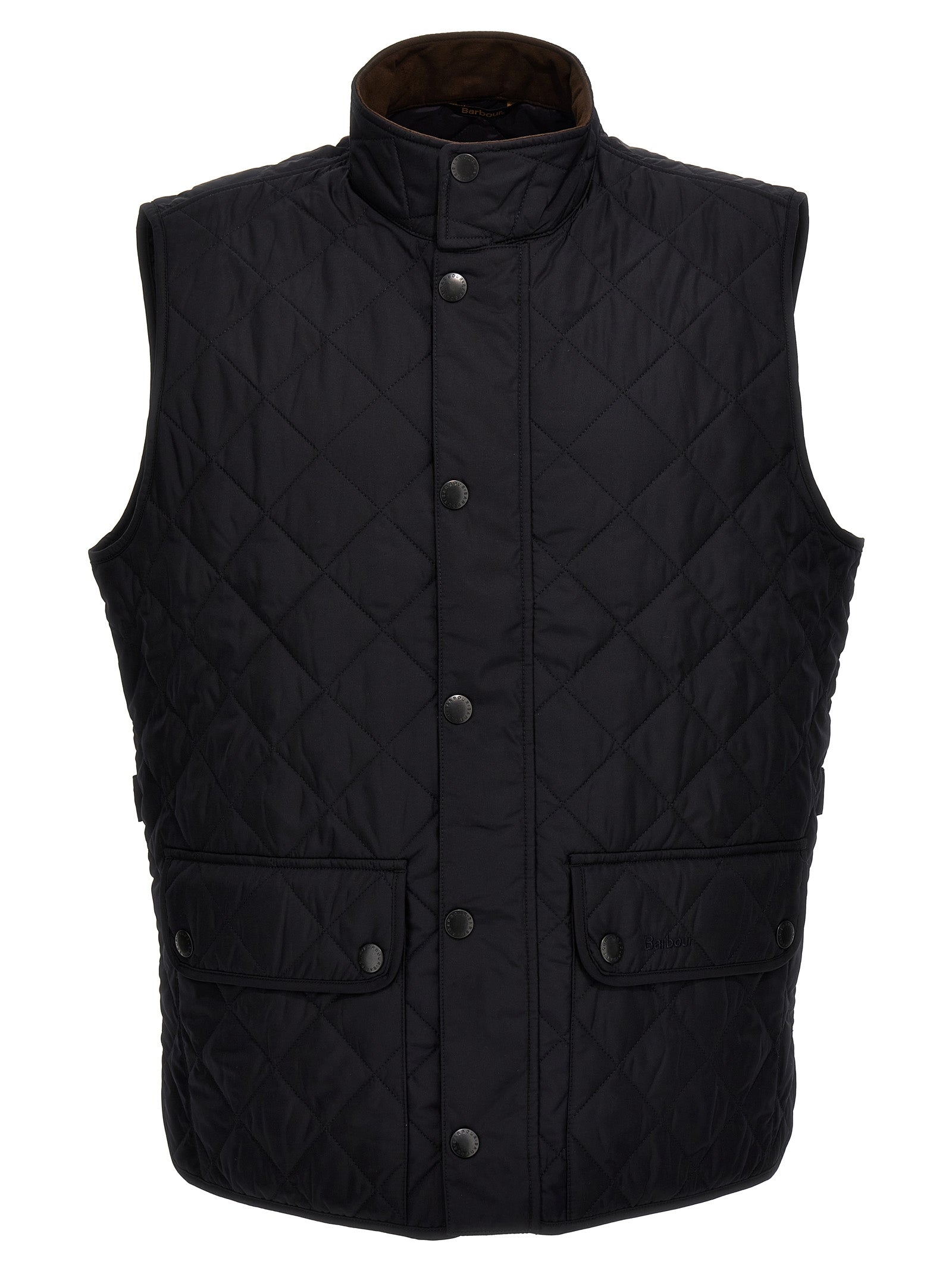 Barbour Blue Polyester Sleeveless Jacket Barbour