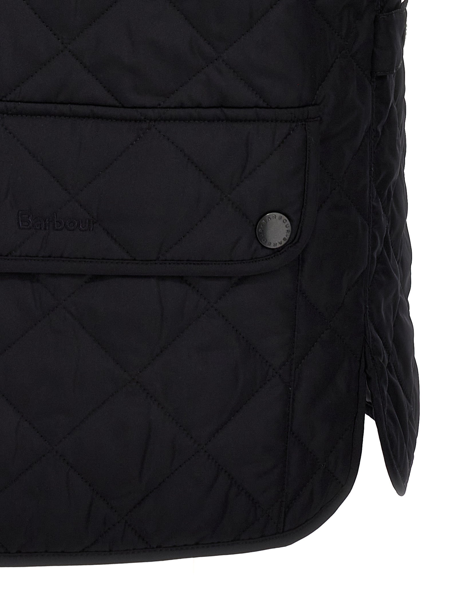 Barbour Blue Polyester Sleeveless Jacket Barbour