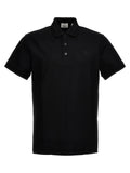 Burberry Black Cotton Polo Shirt Burberry