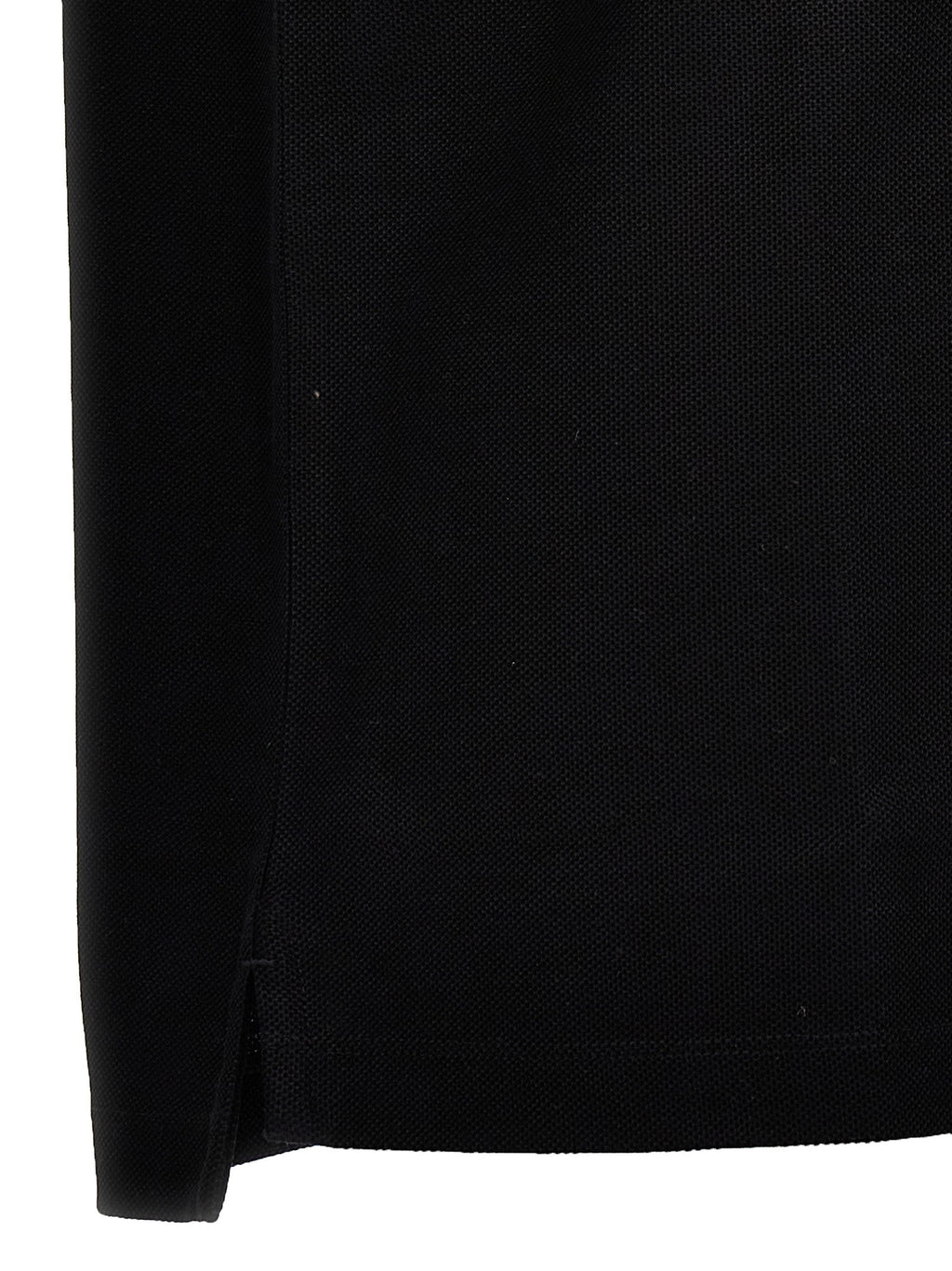 Burberry Black Cotton Polo Shirt Burberry