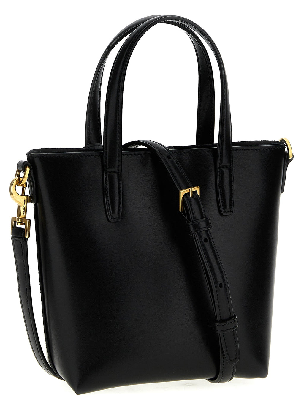 Saint Laurent Black Calfskin Tote Bag Saint Laurent