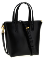 Saint Laurent Black Calfskin Tote Bag Saint Laurent