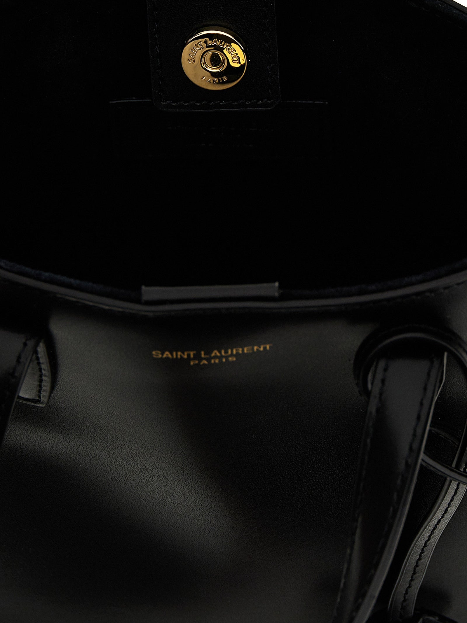 Saint Laurent Black Calfskin Tote Bag Saint Laurent
