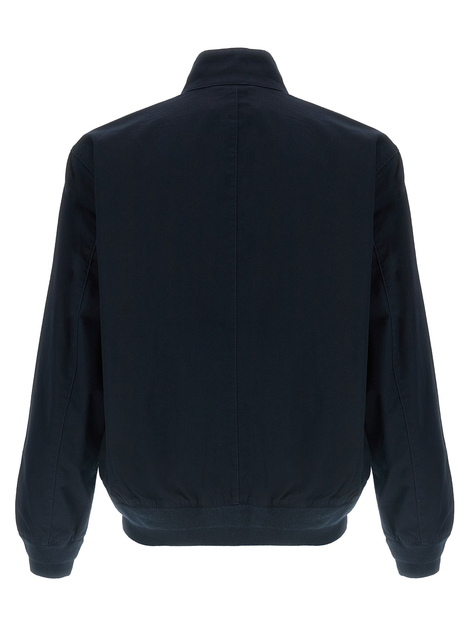 Polo Ralph Lauren Blue Cotton Bomber Polo Ralph Lauren