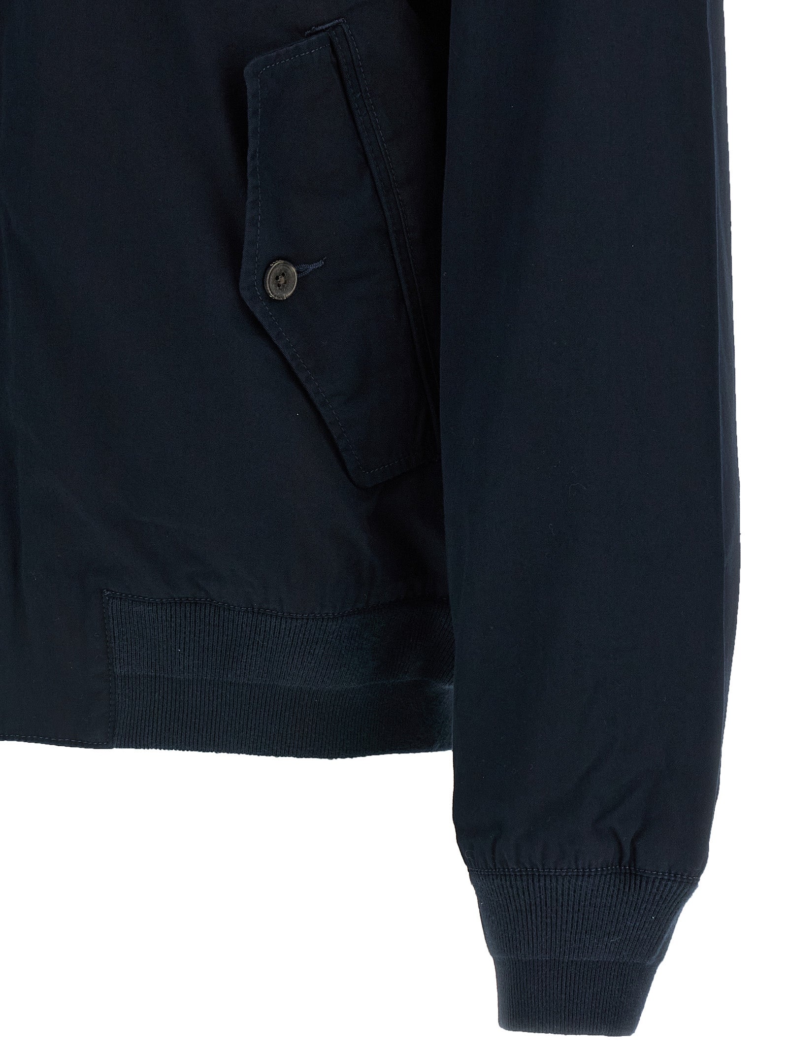 Polo Ralph Lauren Blue Cotton Bomber Polo Ralph Lauren