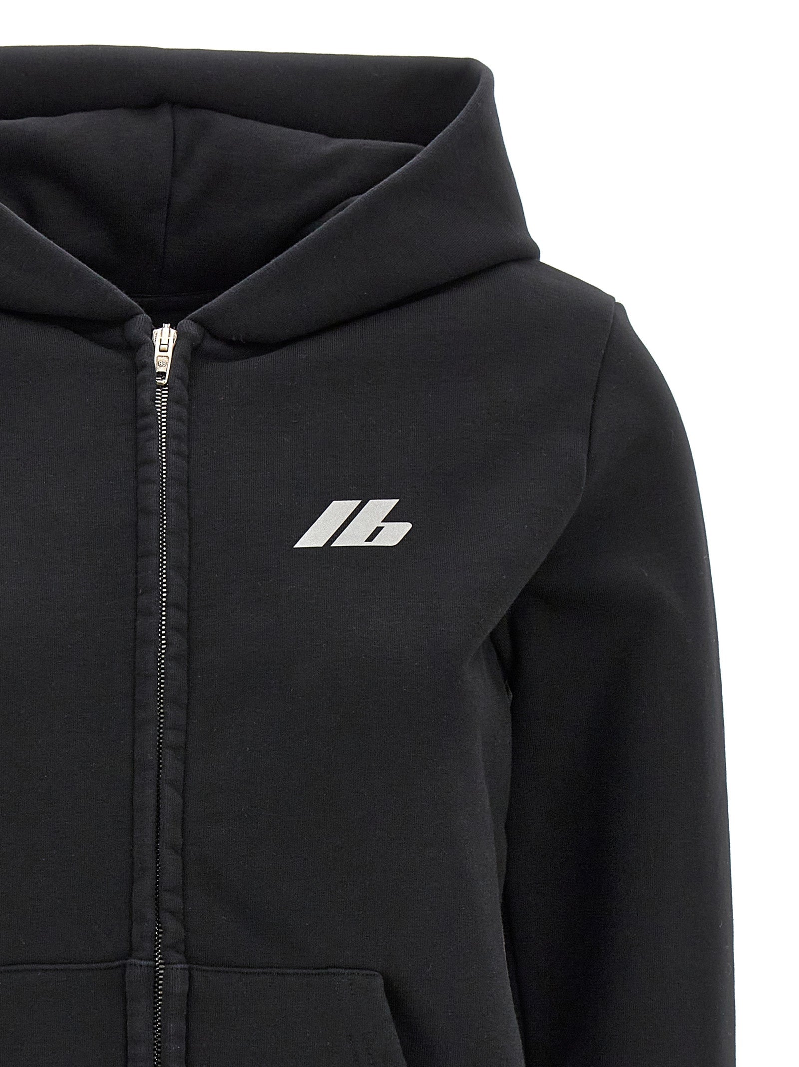 Balenciaga Black Cotton Sweatshirt Balenciaga