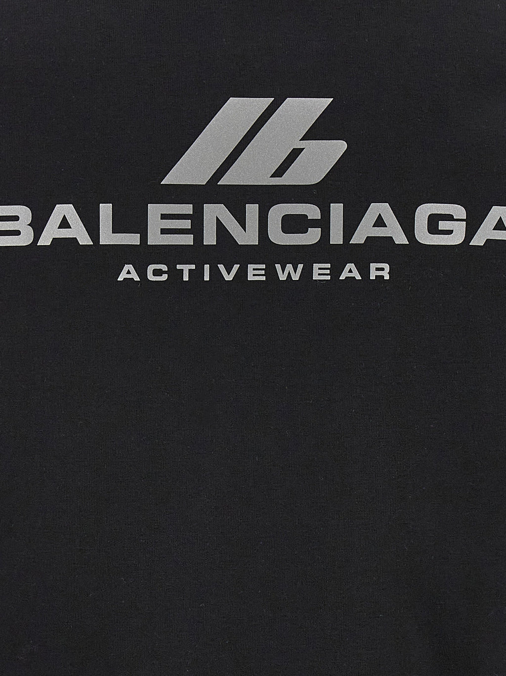 Balenciaga Black Cotton Sweatshirt Balenciaga