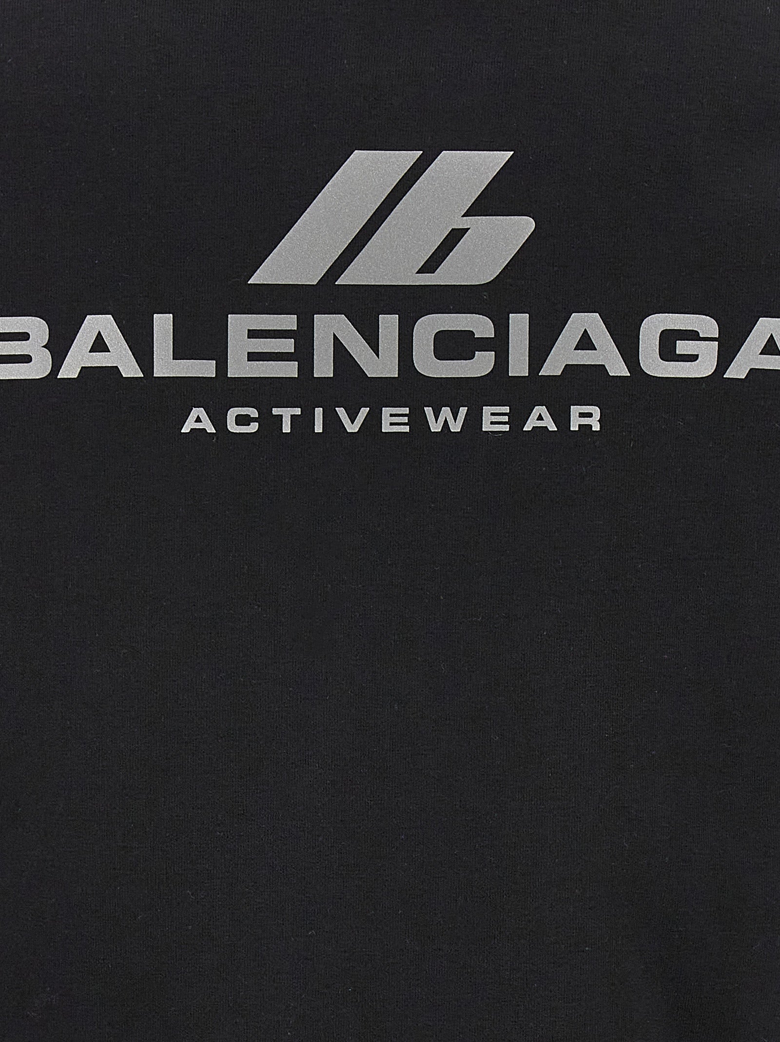 Balenciaga Black Cotton Sweatshirt Balenciaga