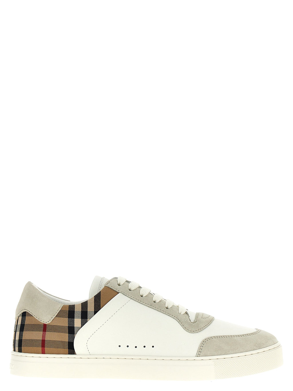 Burberry Multicolor Leather Low Top Sneakers Burberry