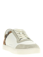 Burberry Multicolor Leather Low Top Sneakers Burberry