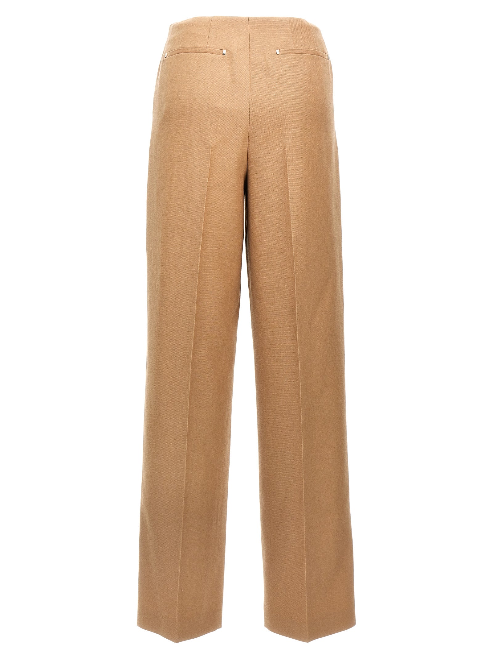 Fendi Beige Wool Dress Pants Fendi