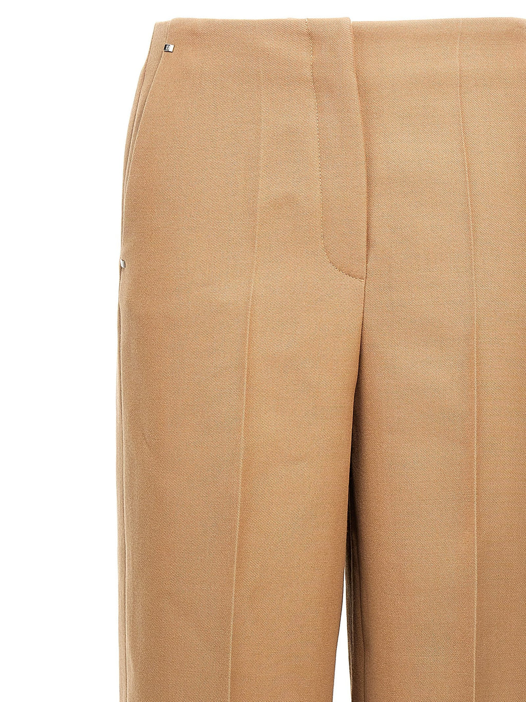 Fendi Beige Wool Dress Pants Fendi