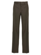 Fendi Bicolor Wool Dress Pants Fendi