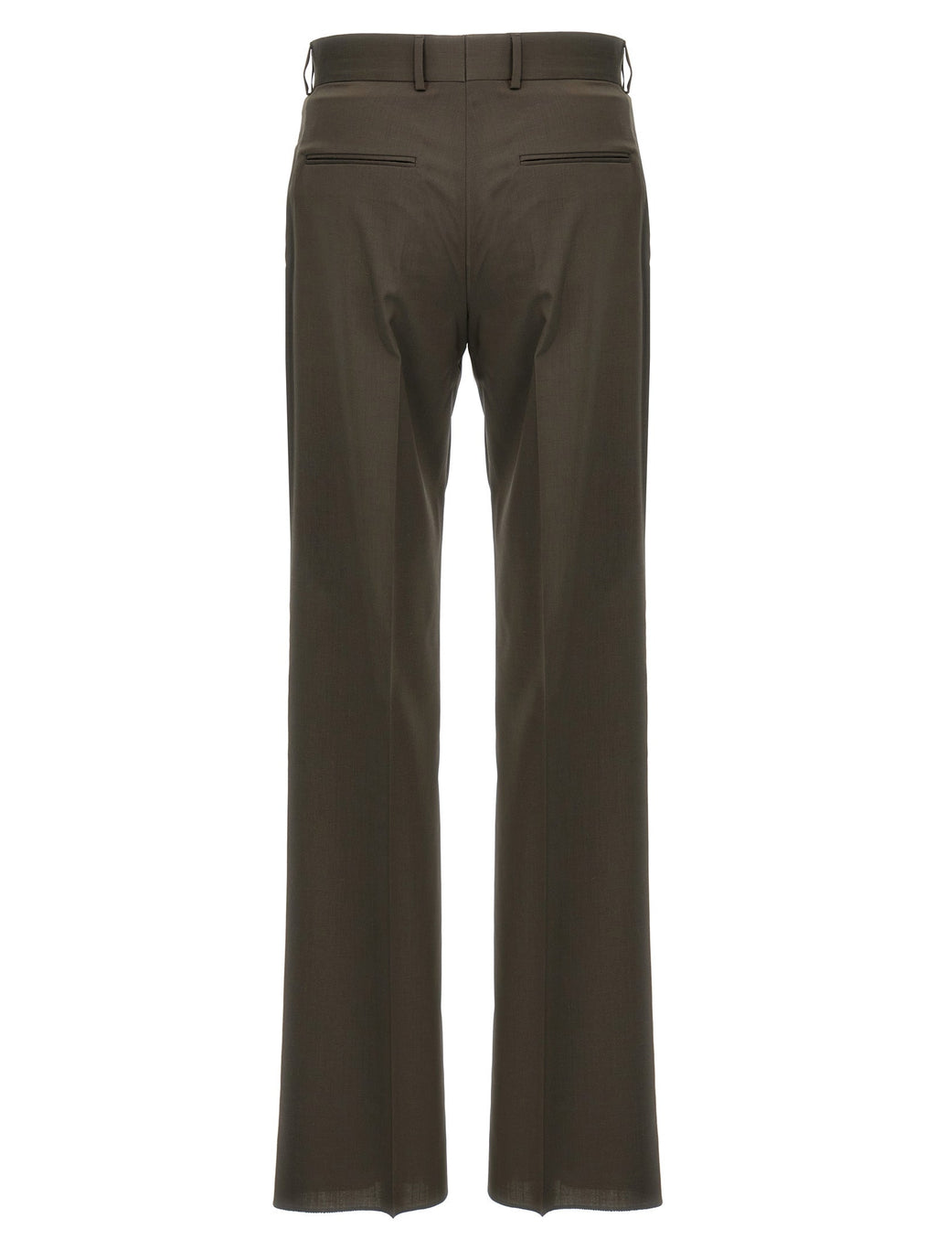 Fendi Bicolor Wool Dress Pants Fendi