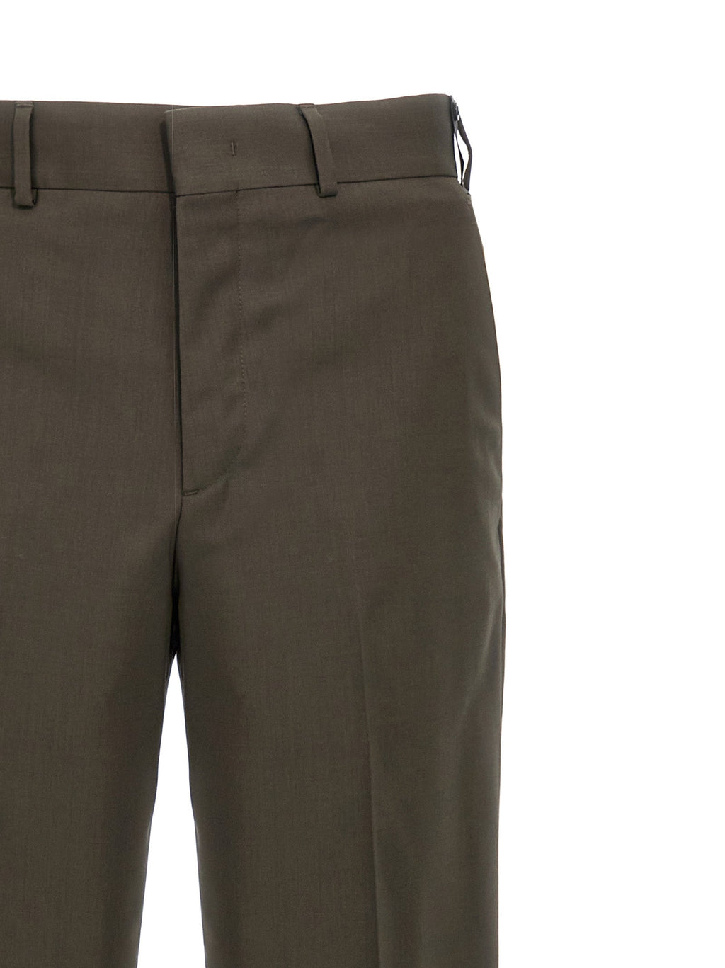 Fendi Bicolor Wool Dress Pants Fendi