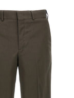 Fendi Bicolor Wool Dress Pants Fendi