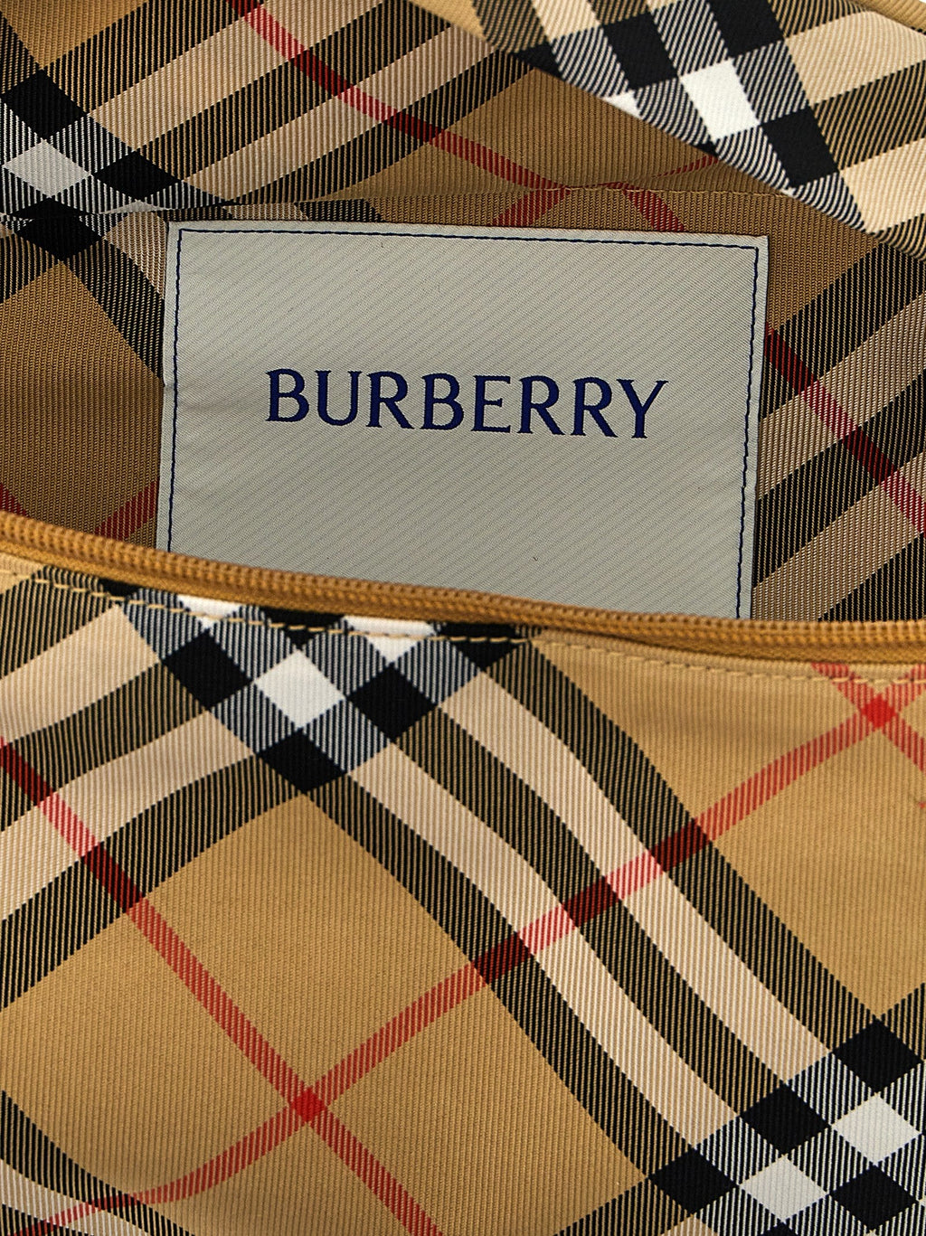 Burberry Beige Polyester Crossbody Bag Burberry