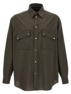 Fendi Bicolor Wool Blouse Fendi