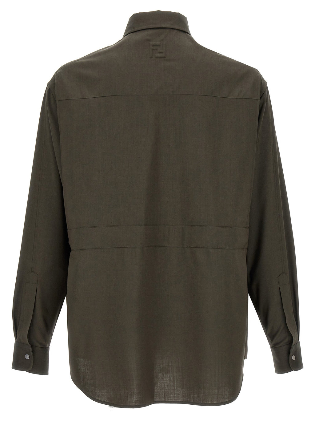 Fendi Bicolor Wool Blouse Fendi