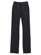 Fendi Blue Polyester Casual Pants Fendi