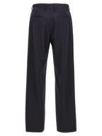Fendi Blue Polyester Casual Pants Fendi