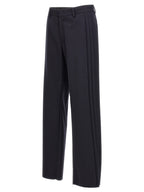 Fendi Blue Polyester Casual Pants Fendi
