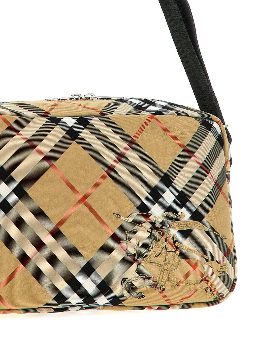 Burberry Beige Polyester Crossbody Bag Burberry