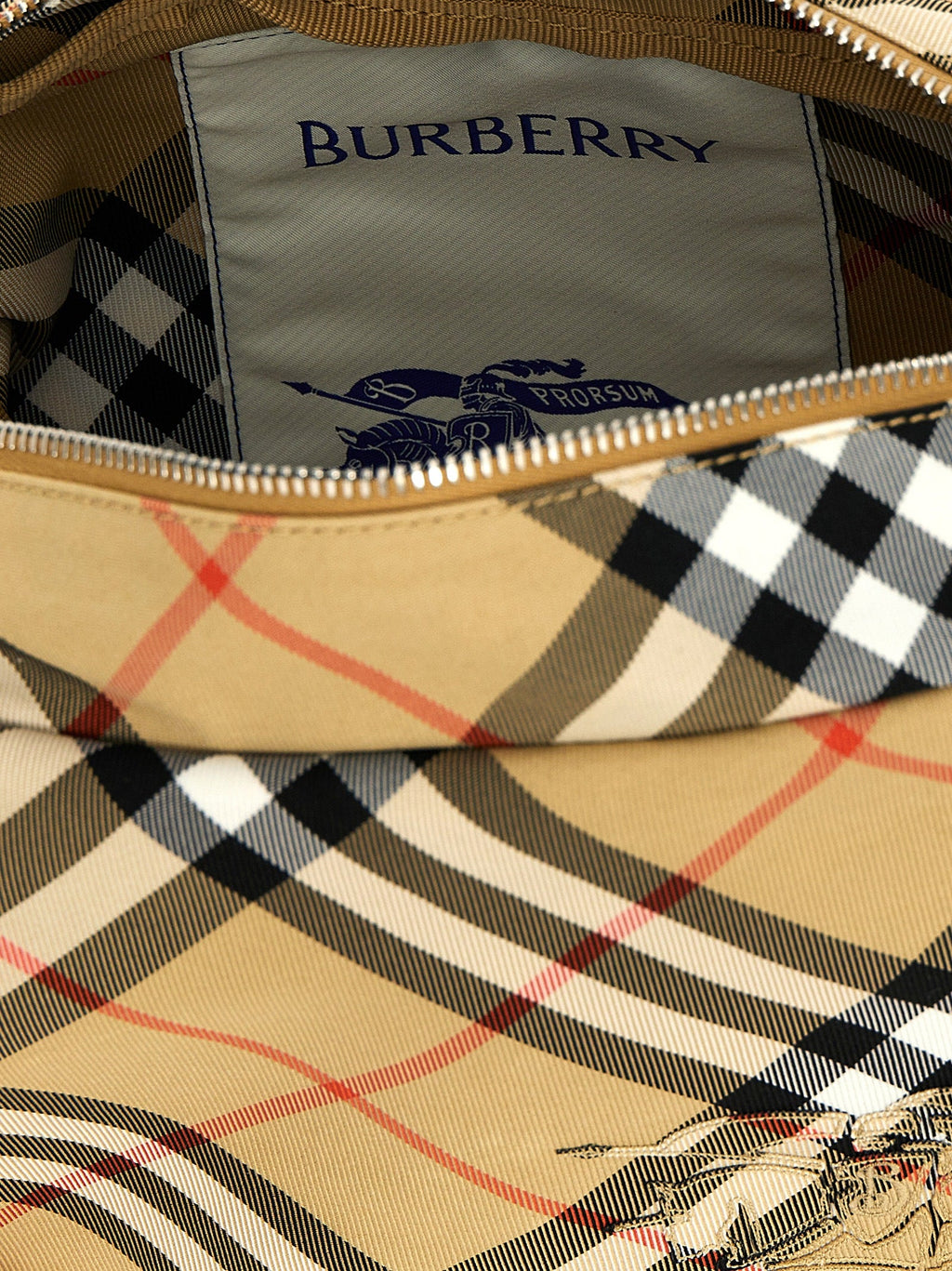 Burberry Beige Polyester Crossbody Bag Burberry