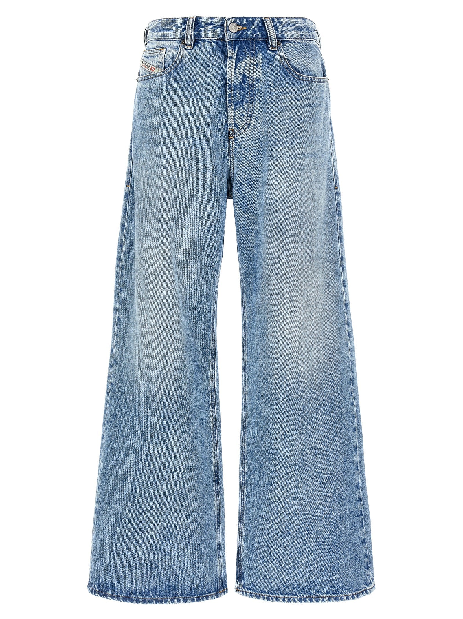 Diesel Blue Cotton Jeans Denim Diesel