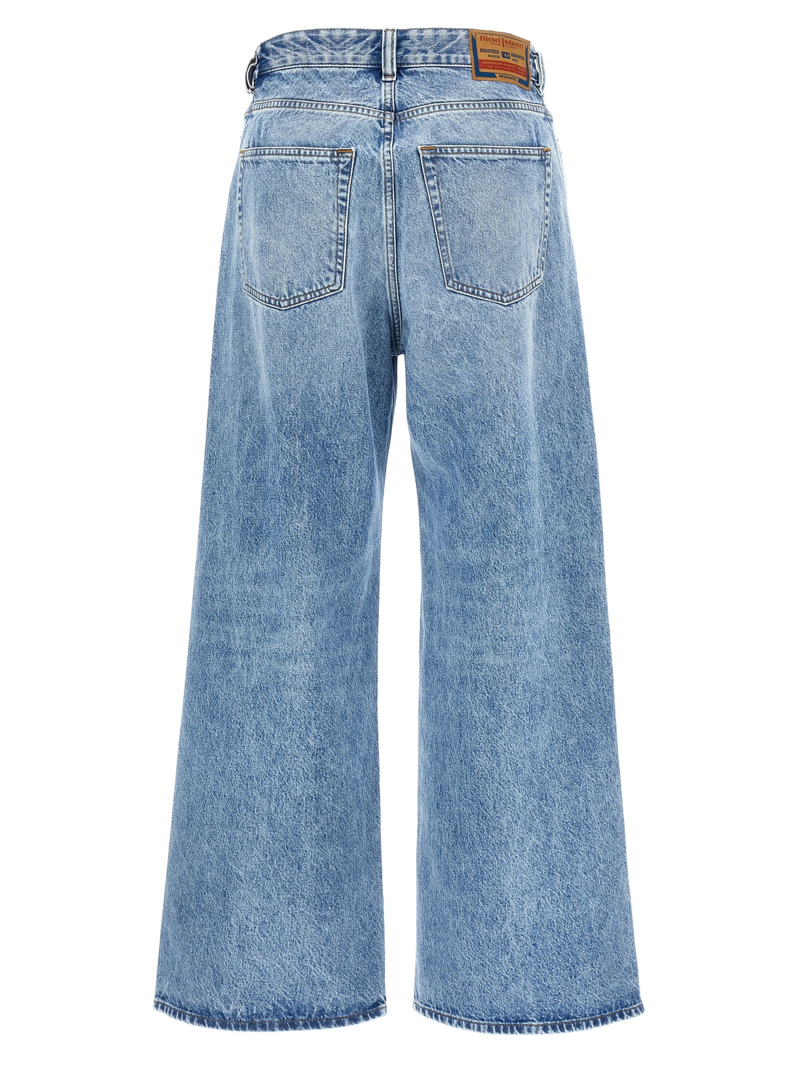 Diesel Blue Cotton Jeans Denim Diesel