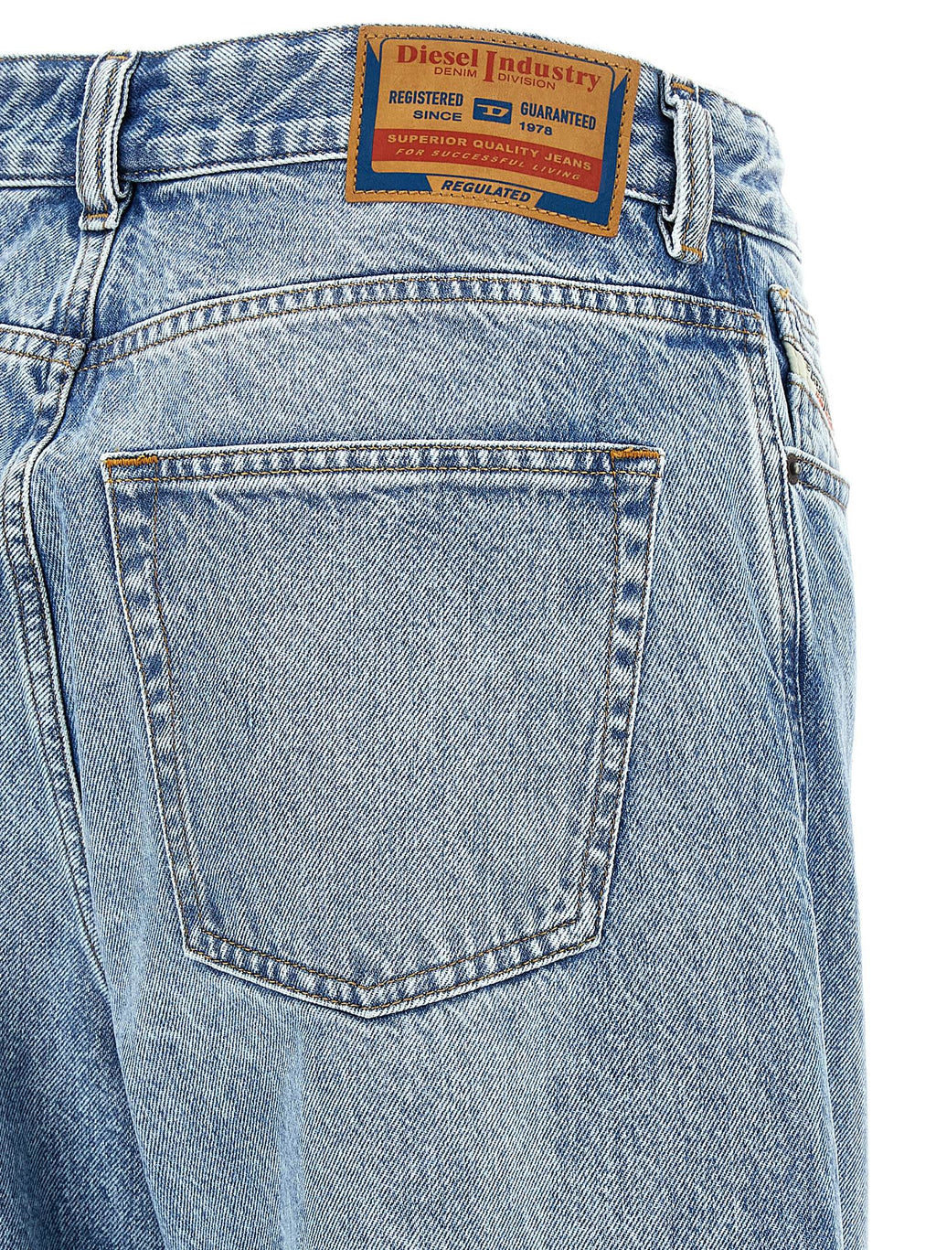 Diesel Blue Cotton Jeans Denim Diesel