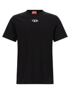 Diesel Black Cotton T-Shirt Diesel