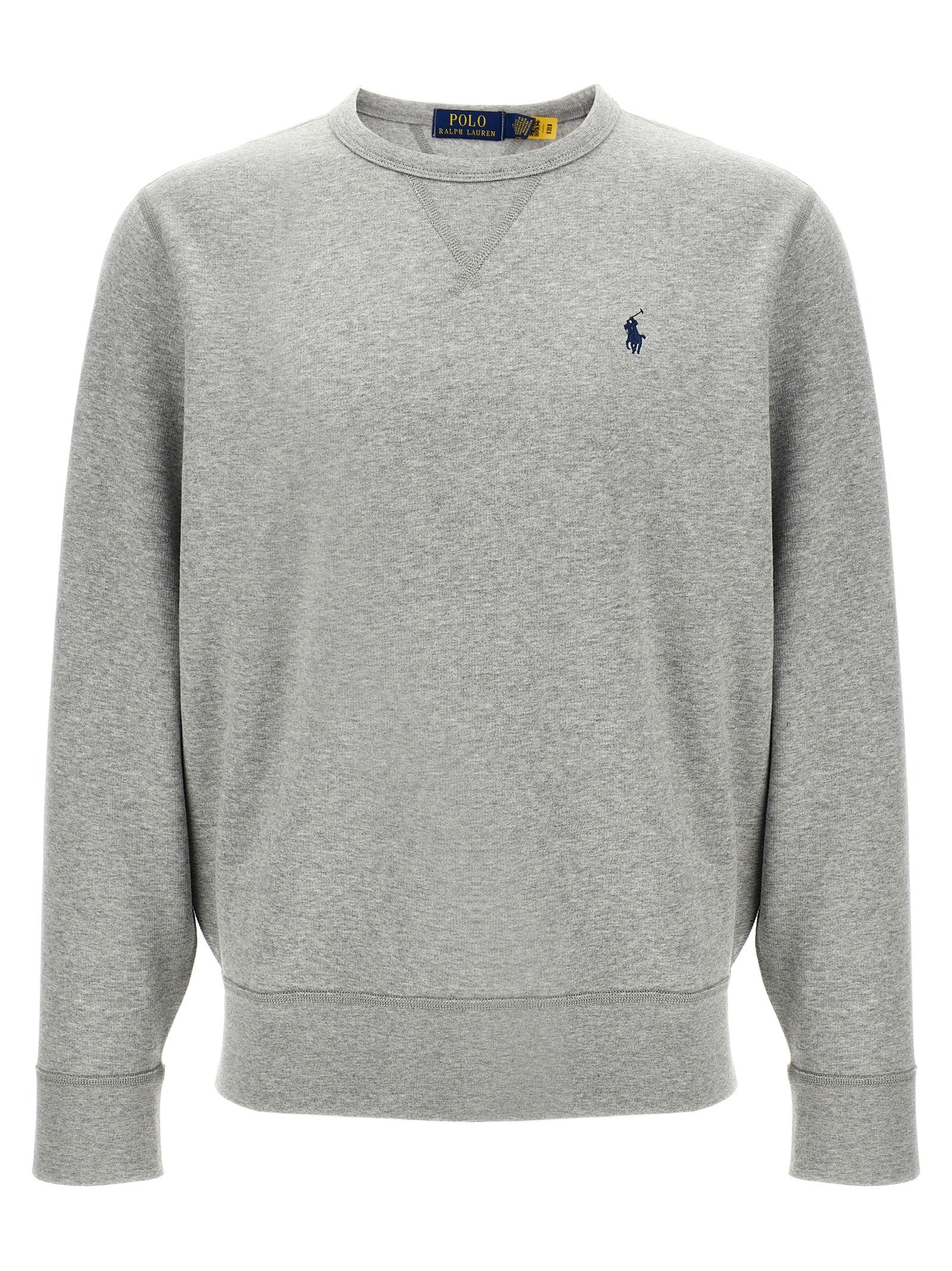 Polo Ralph Lauren Gray Cotton Sweatshirt Polo Ralph Lauren