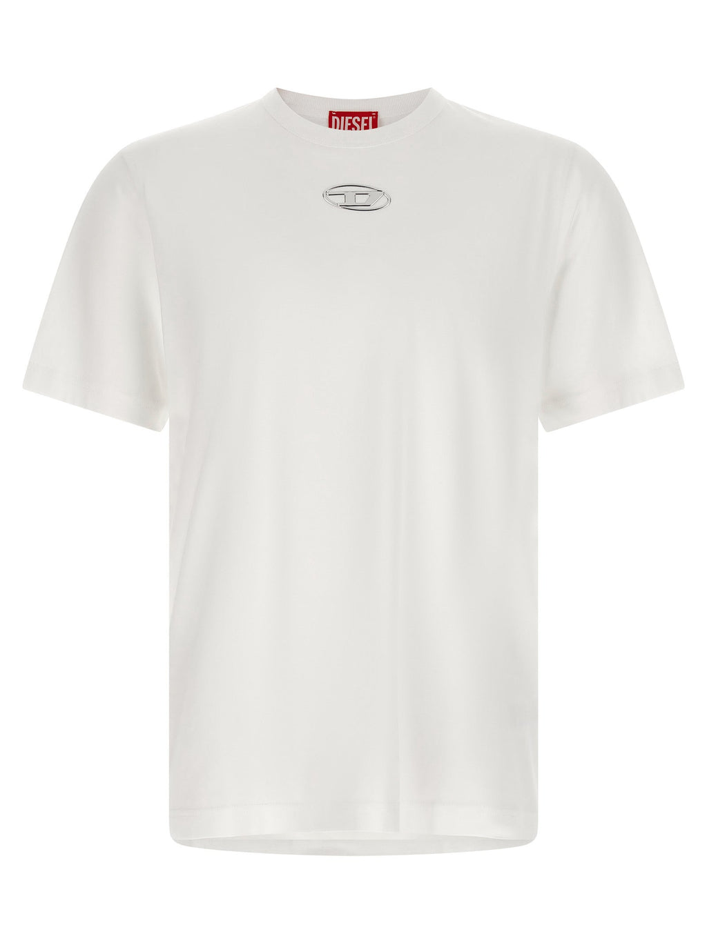 Diesel White Cotton T-Shirt Diesel