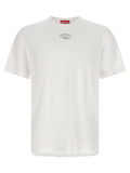 Diesel White Cotton T-Shirt Diesel