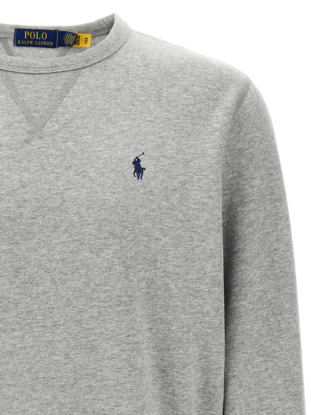 Polo Ralph Lauren Gray Cotton Sweatshirt Polo Ralph Lauren