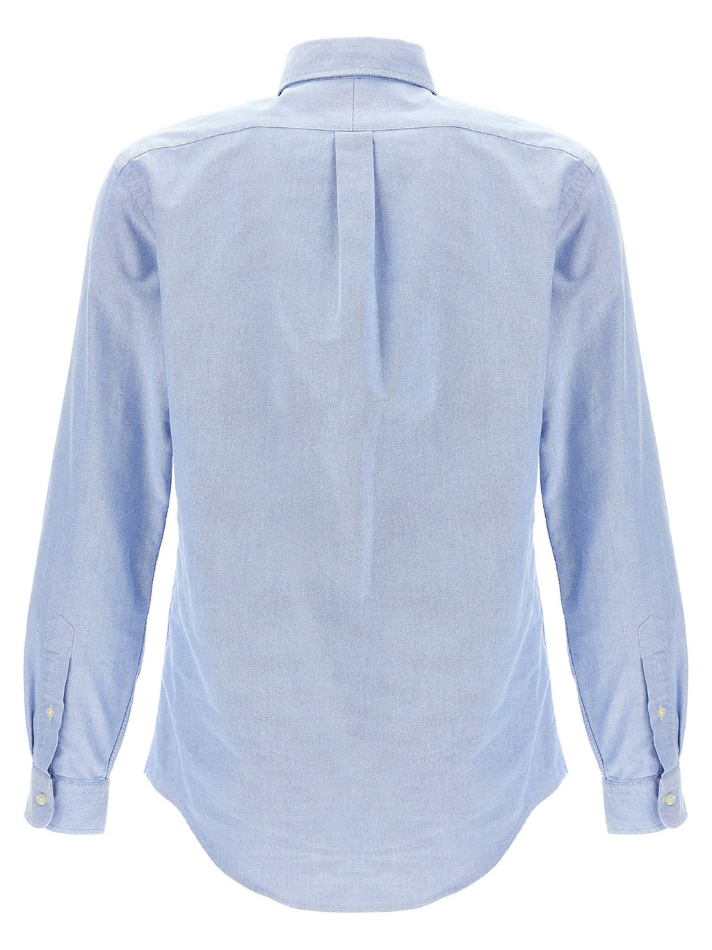 Polo Ralph Lauren Blue Cotton Blouse Polo Ralph Lauren