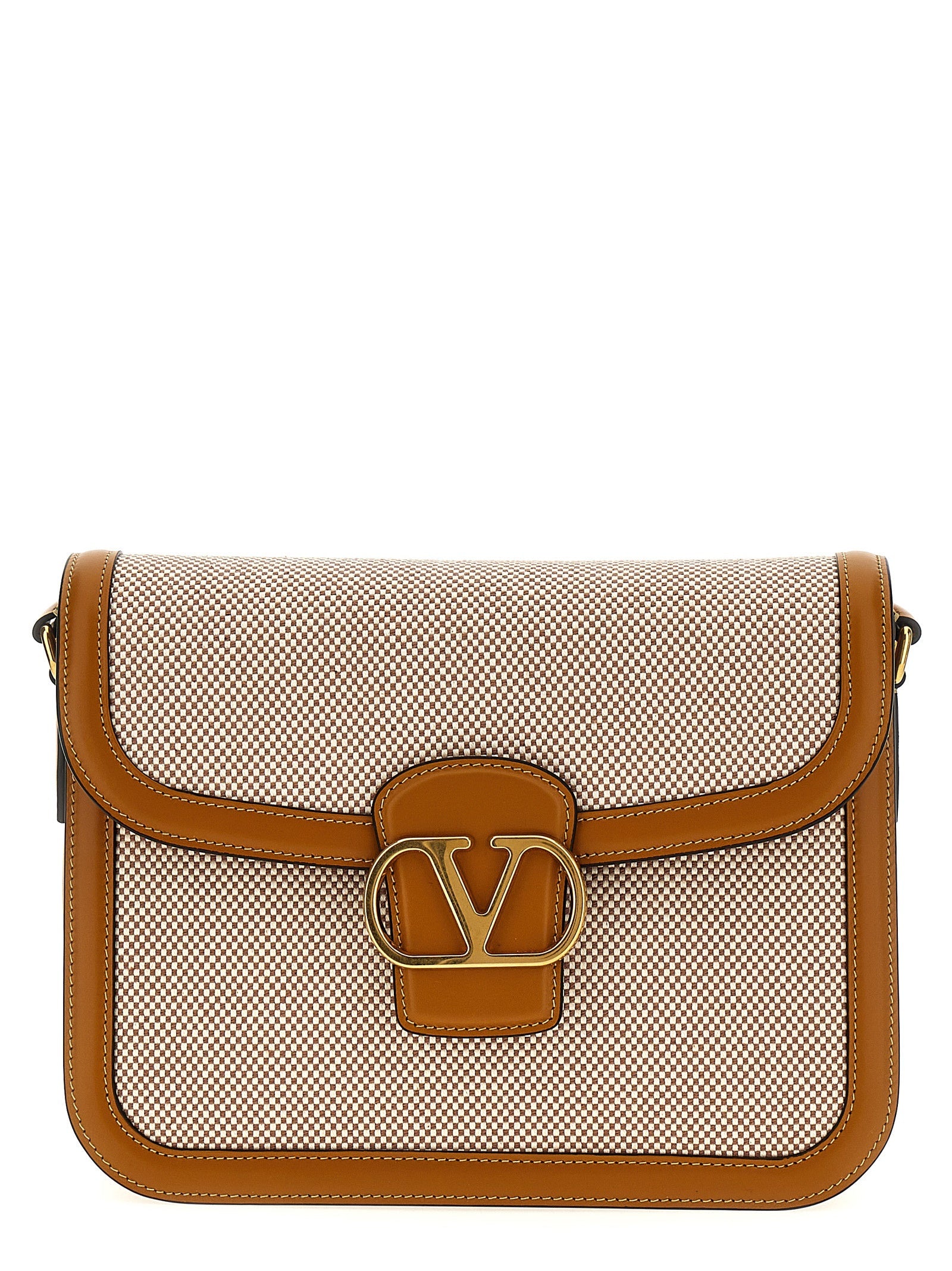Valentino Garavani Multicolor Cotton Shoulder Bag Valentino Garavani
