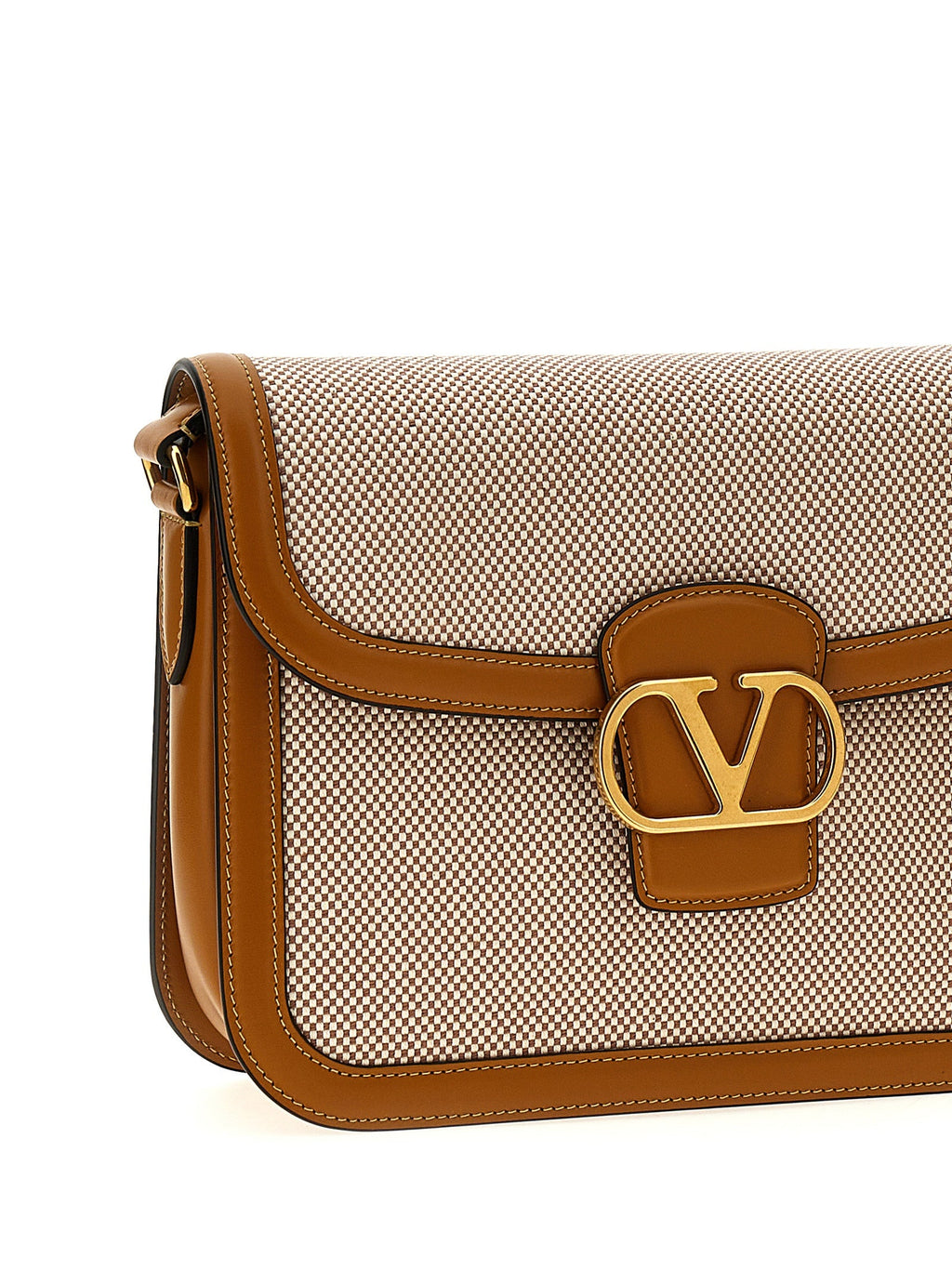 Valentino Garavani Multicolor Cotton Shoulder Bag Valentino Garavani