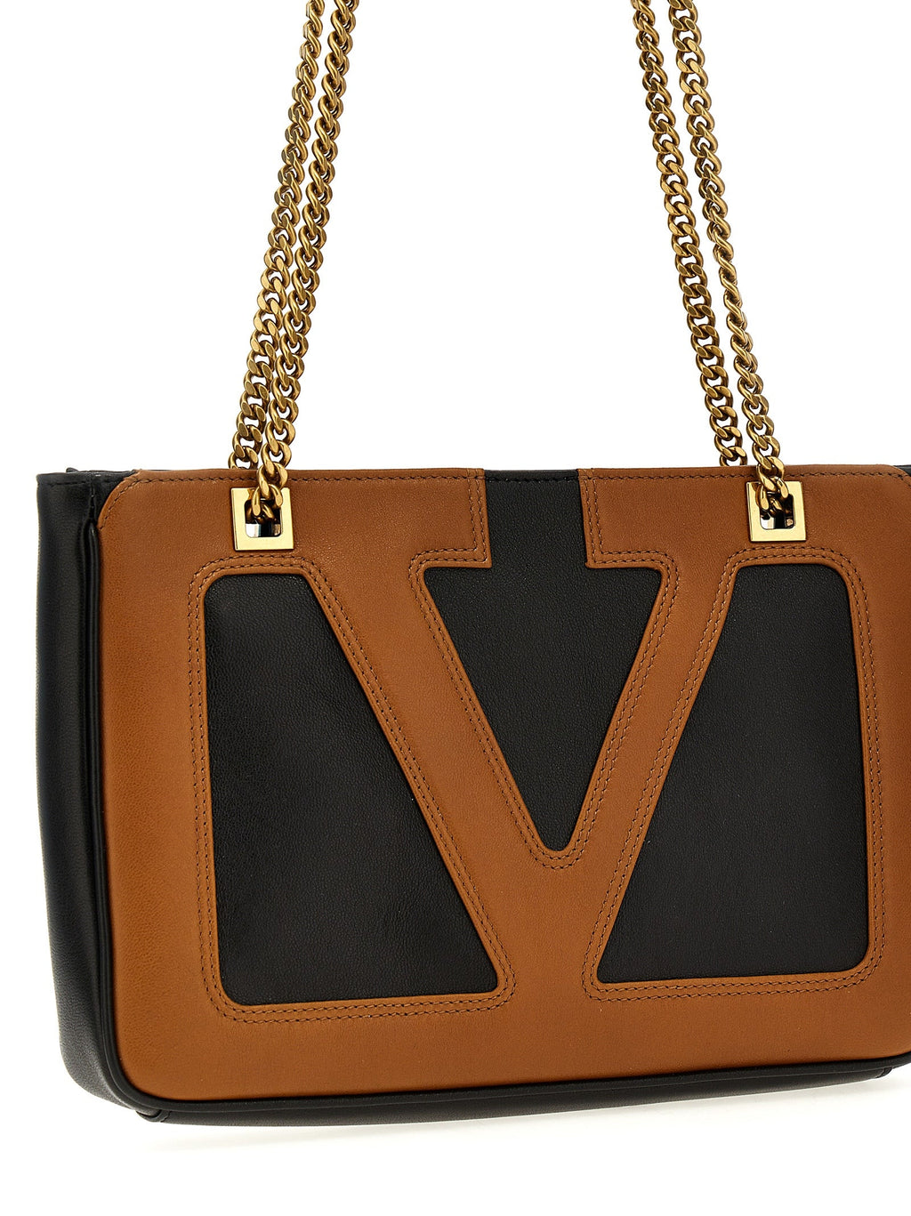 Valentino Garavani Multicolor Lamb Leather Tote Bag Valentino Garavani