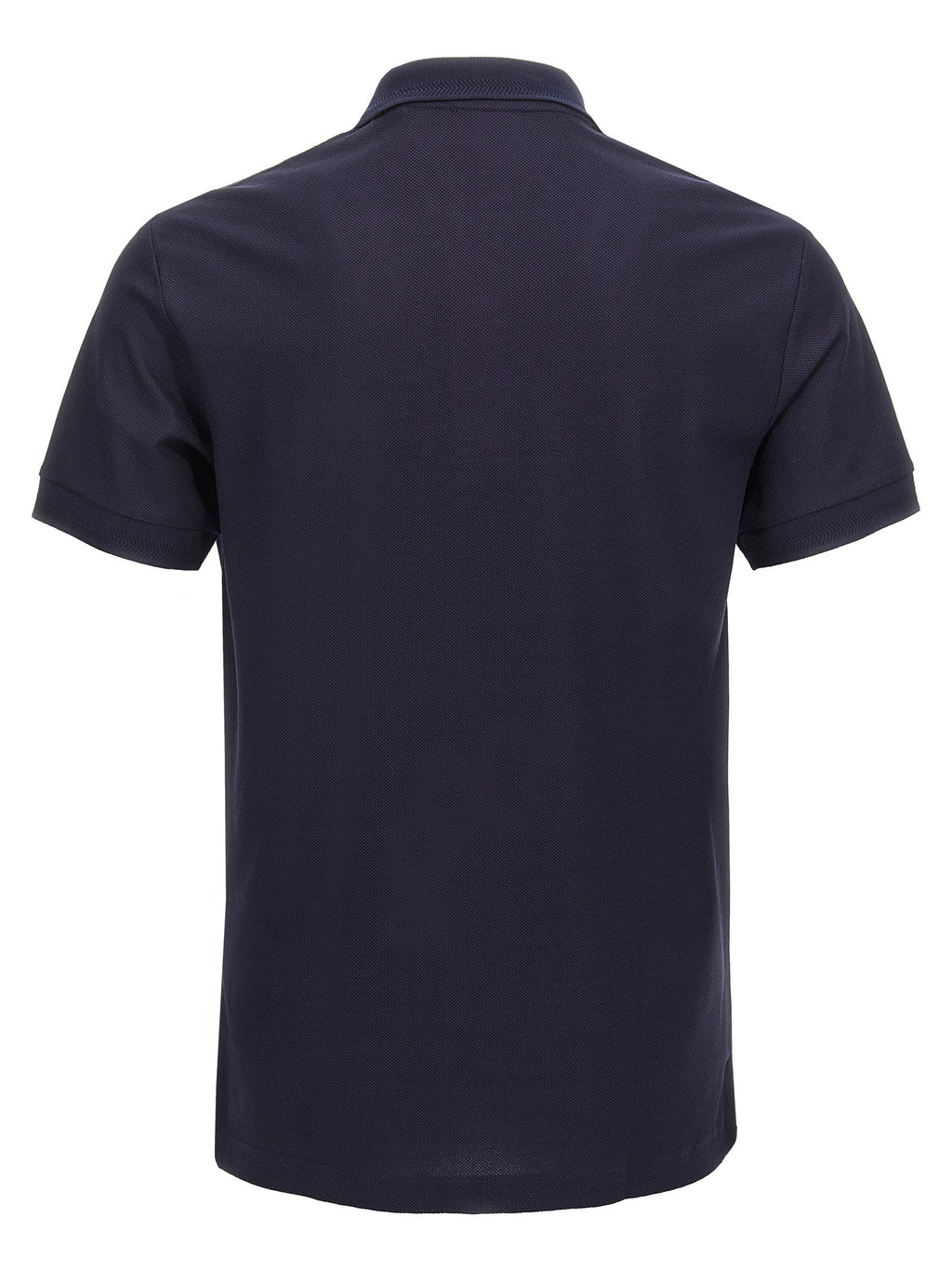 Burberry Blue Cotton Polo Shirt Burberry