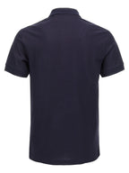 Burberry Blue Cotton Polo Shirt Burberry