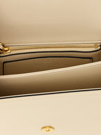 Valentino Garavani White Calfskin Shoulder Bag Valentino Garavani