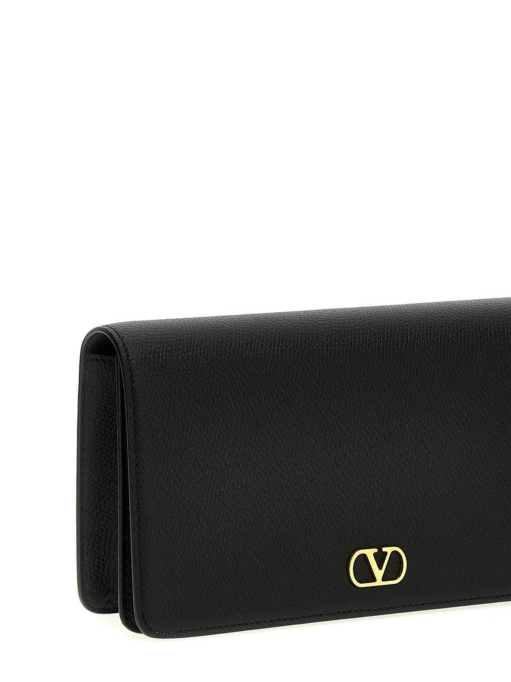 Valentino Garavani Black Calfskin Shoulder Bag Valentino Garavani