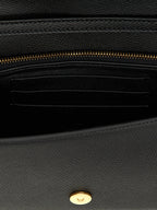 Valentino Garavani Black Calfskin Shoulder Bag Valentino Garavani