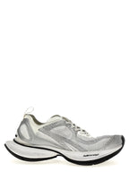 Balenciaga Gray Polyester Athletic Sneakers Balenciaga