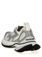 Balenciaga Gray Polyester Athletic Sneakers Balenciaga