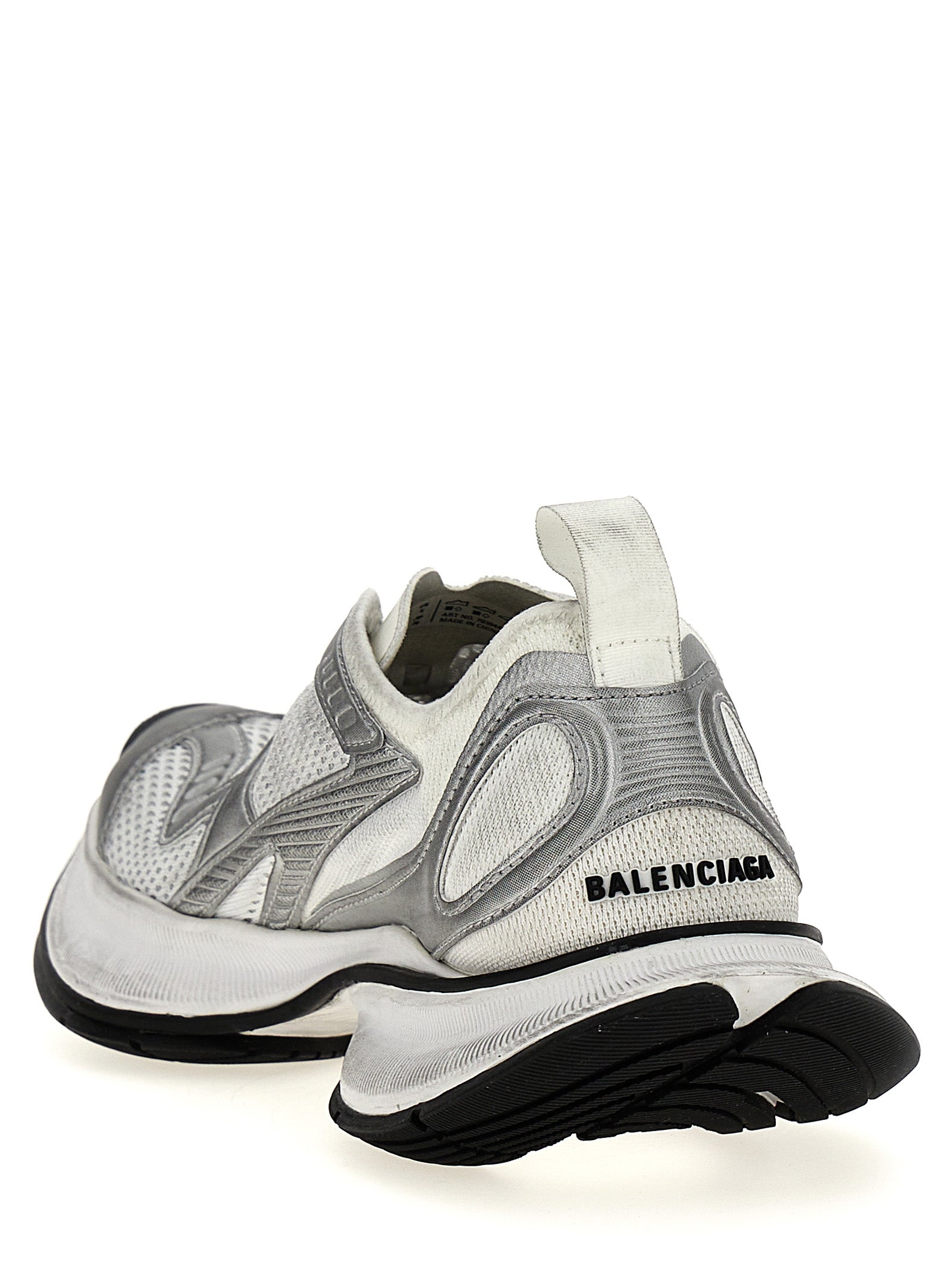 Balenciaga Gray Polyester Athletic Sneakers Balenciaga