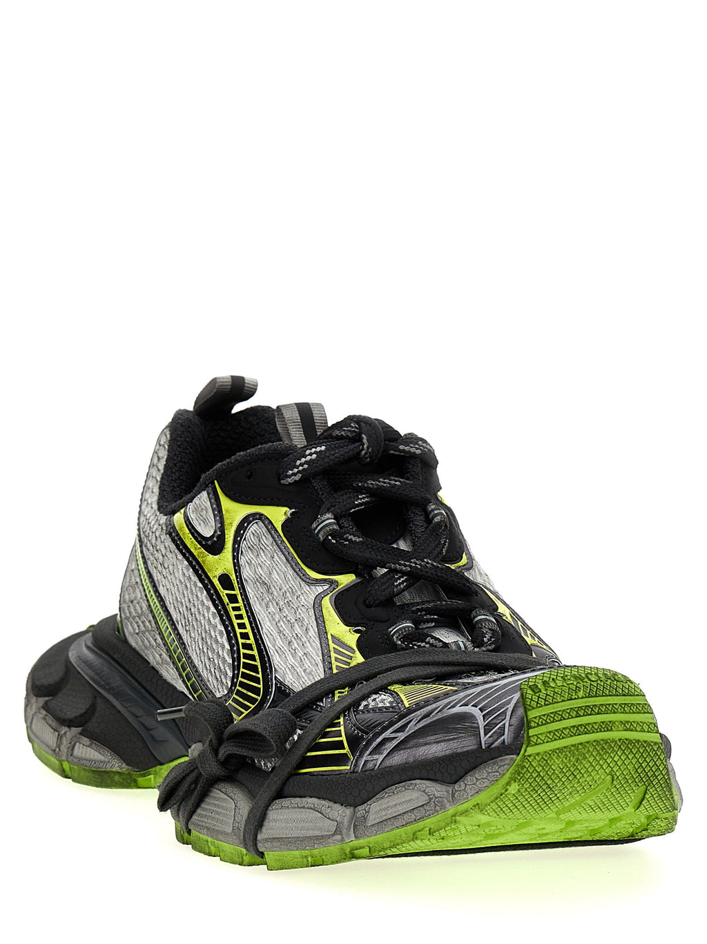 Balenciaga Gray Polyethylene Athletic Sneakers Balenciaga